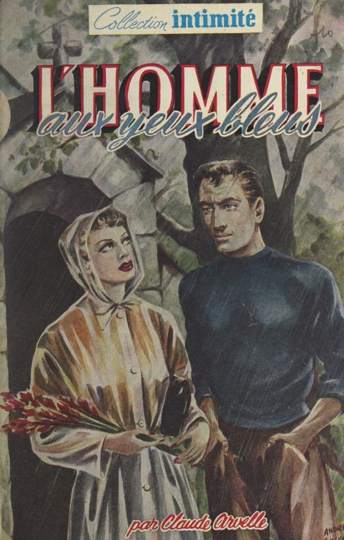 Couverture ebook de L'homme aux yeux bleus, de Claude Arvelle
