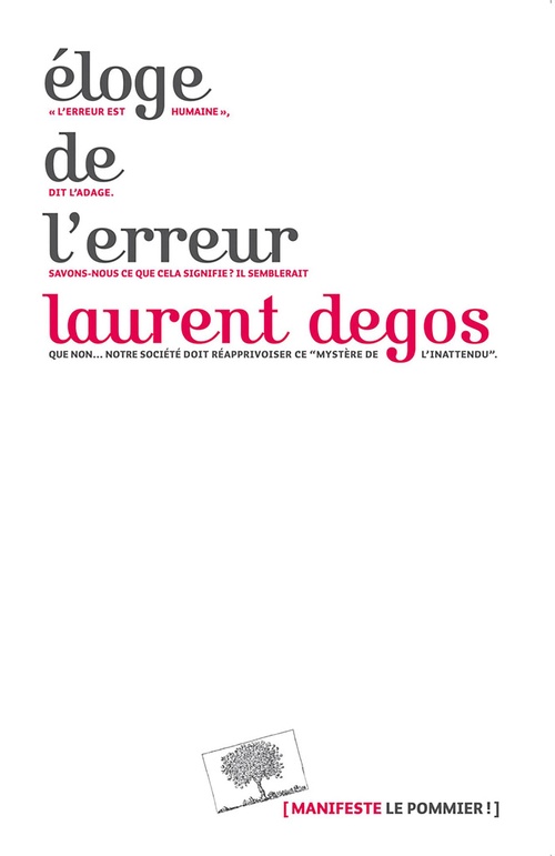 Couverture ebook de Éloge de l'erreur, de Laurent Degos