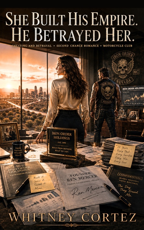 ebook cover of She Built His Empire. He Betrayed Her, by Whitney Cortez