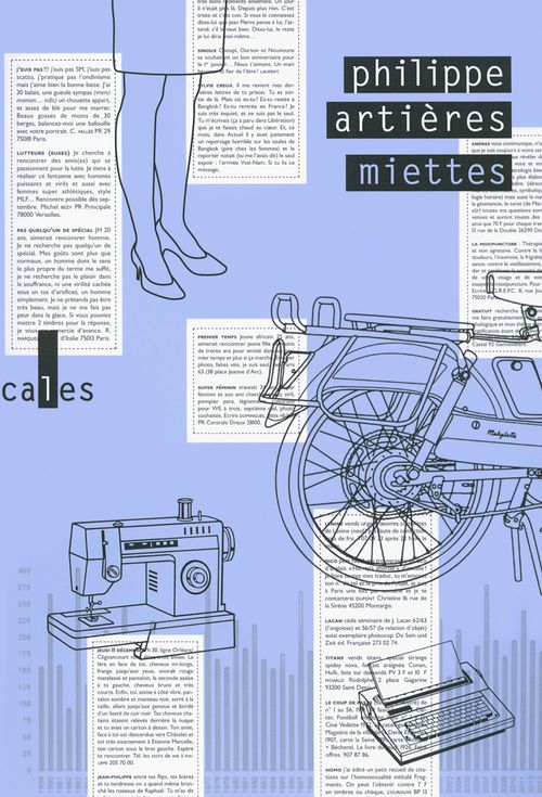 Couverture ebook de Miettes. Éléments pour une histoire infra-ordinaire de l'année 1980, de Philippe Artières