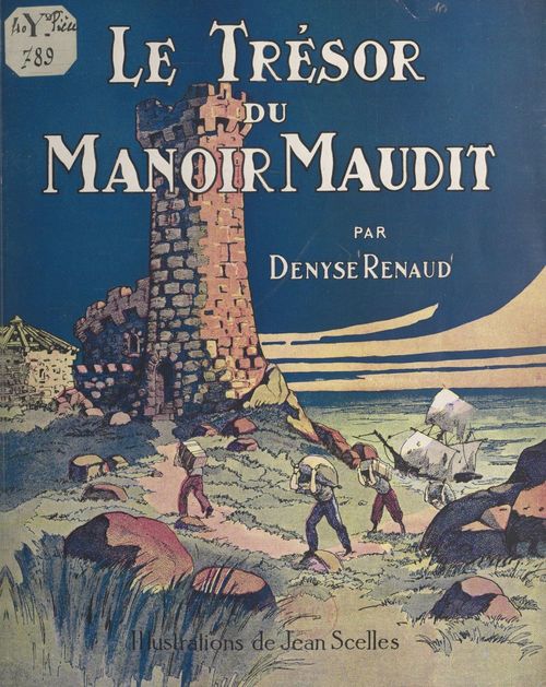 ebook cover of Le trésor du manoir maudit, by Denyse Renaud