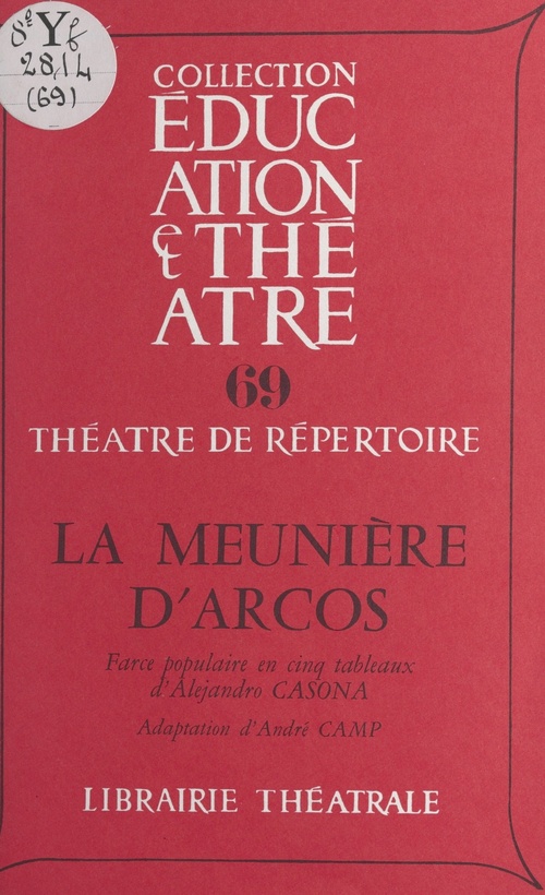 Couverture ebook de La meunière d'Arcos, de Alejandro Casona
