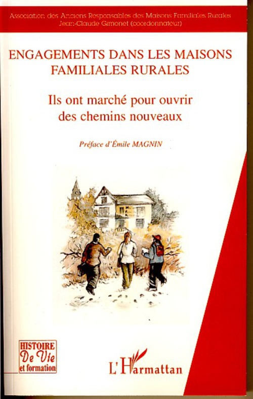 Couverture ebook de Engagements dans les maisons familiales rurales, de Jean-claude Gimonet