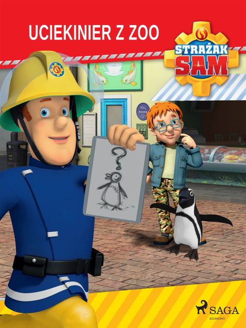 Couverture ebook de Strazak Sam - Uciekinier z zoo, de Mattel