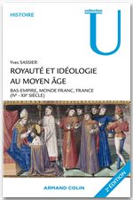 Couverture ebook de Royauté et idéologie au Moyen Âge, de Yves Sassier