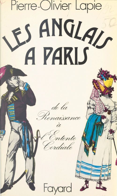 ebook cover of Les Anglais à Paris, by Pierre-Olivier Lapie
