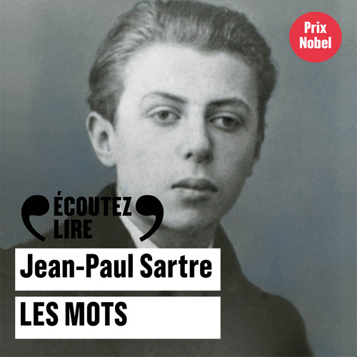 Couverture audiobook de Les mots, de Jean-Paul Sartre
