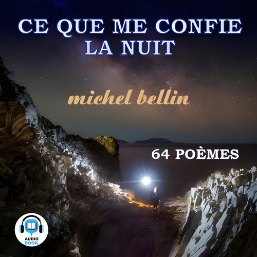 audiobook cover of Ce que me confie la nuit, by Michel Bellin
