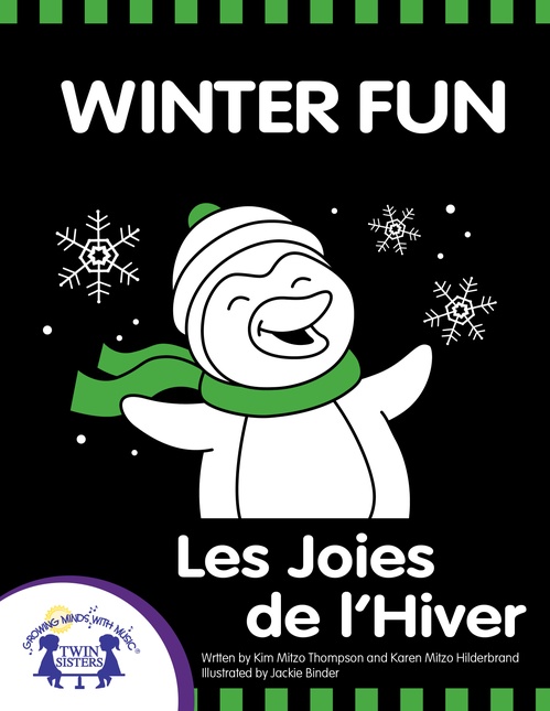 ebook cover of Winter Fun - Les Joises de l'hiver, by Kim Mitzo Thompson, Karen Mitzo Hilderbrand