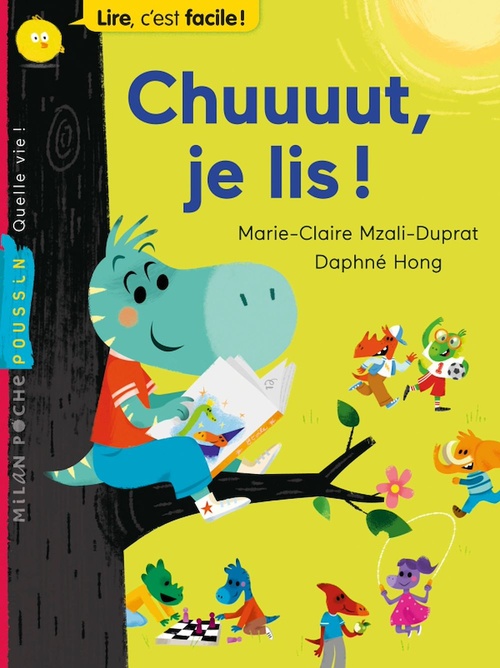 Couverture ebook de Chuuuut ! Je lis, de Marie-Claire Mzali-Duprat