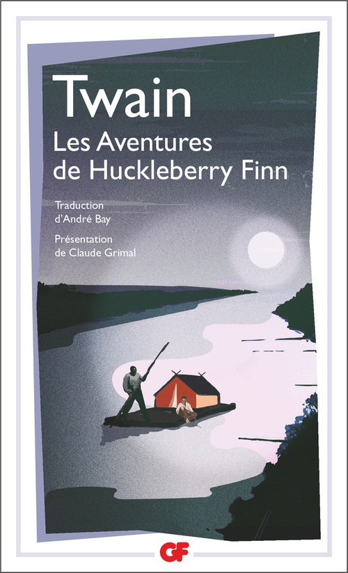 Couverture ebook de Les Aventures de Huckleberry Finn, de Mark Twain