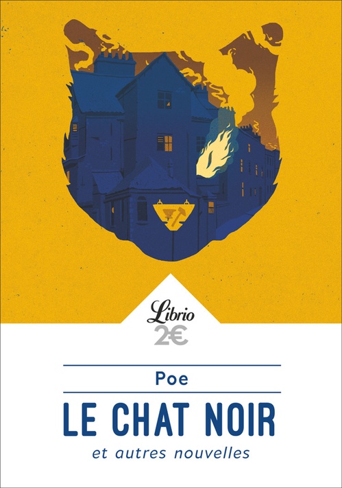 ebook cover of Le Chat noir et autres nouvelles, by Edgar Allan Poe