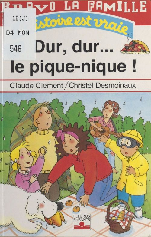 Couverture ebook de Bravo la famille (7) : Dur, dur... le pique-nique !, de Collectif