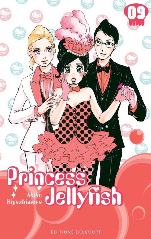 Couverture ebook de Princess Jellyfish T09, de Akiko Higashimura