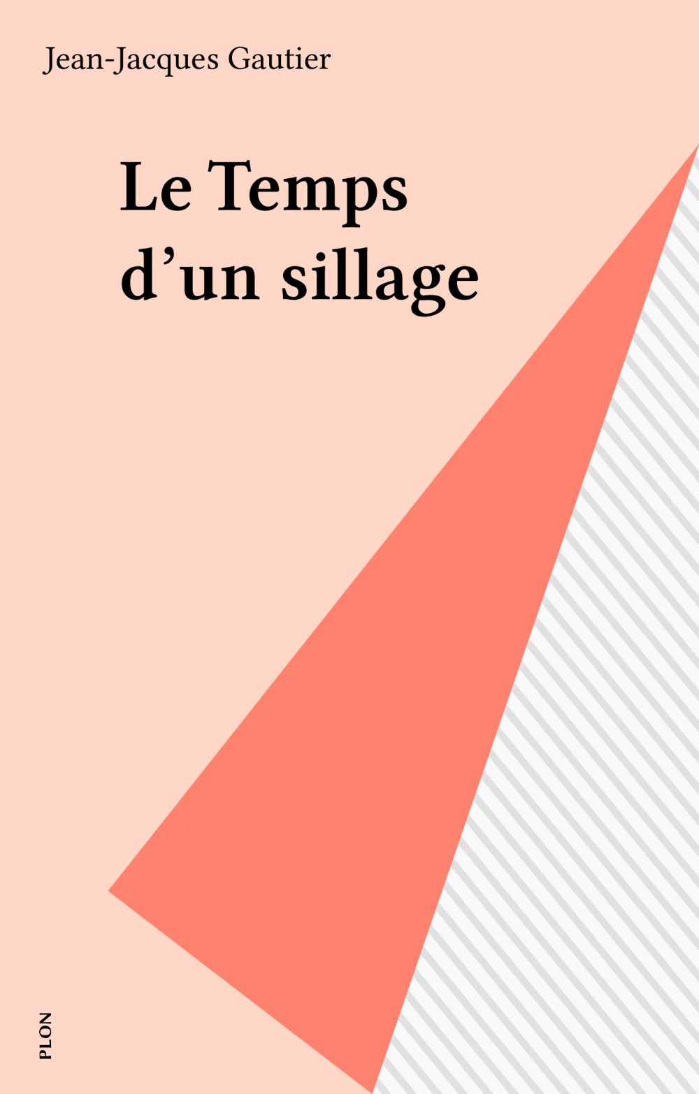 Couverture ebook de Le Temps d'un sillage, de Gautier/Jj