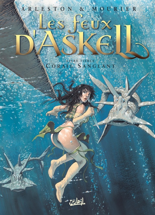 ebook cover of Les Feux d'Askell T03 - Corail sanglant, by Christophe Arleston