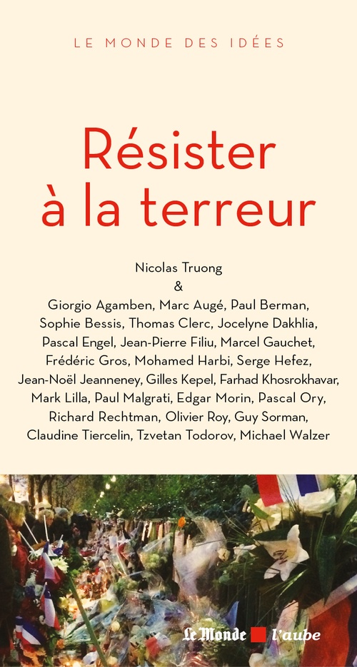 Couverture ebook de Résister à la terreur, de Nicolas Truong