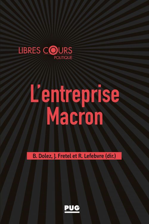 ebook cover of L'entreprise Macron, by Bernard Dolez