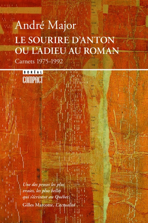 ebook cover of Le sourire d'Anton, ou, L'adieu au roman, by André Major