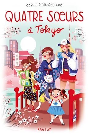 Couverture ebook de Quatre soeurs à Tokyo, de Sophie Rigal-Goulard