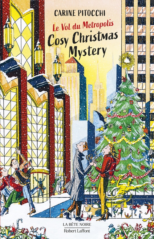 ebook cover of Cosy Christmas Mystery - Le Vol du Metropolis, by Carine Pitocchi