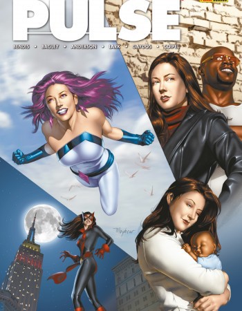 ebook cover of Jessica Jones - The Pulse, by Brian Michael Bendis, Brent Anderson, Mark Bagley, Michael Gaydos, Michael Lark