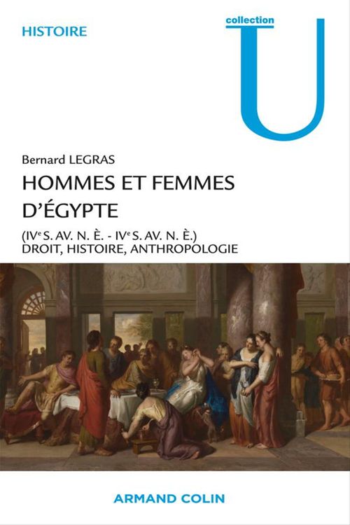 Couverture ebook de Hommes et femmes d'Égypte (IV° s. av. n.è.-IV° s. de n.è.), de Bernard Legras