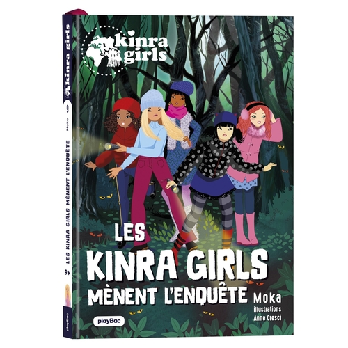 Couverture ebook de Kinra Girls - Destination Mystère- Les Kinra Girls mènent l'enquête- Tome 9, de Moka