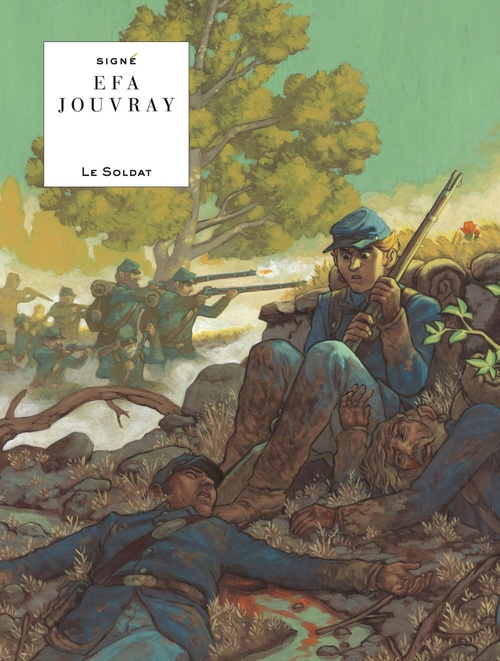 Couverture ebook de Le soldat, de Efa, Olivier Jouvray