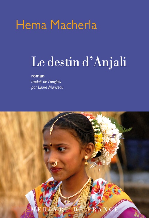 Couverture ebook de Le destin d'Anjali, de Hema Macherla