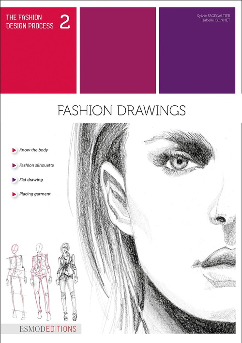 ebook cover of Fashion Drawings, by Sylvie Fagegaltier, Isabelle Gonnet