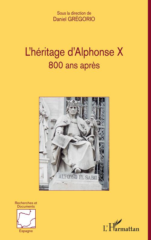 ebook cover of L'héritage d'Alphonse X, by Daniel Grégorio