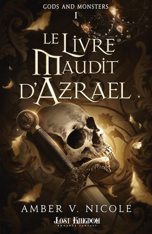ebook cover of Le livre maudit d´Azrael, by Amber V. Nicole