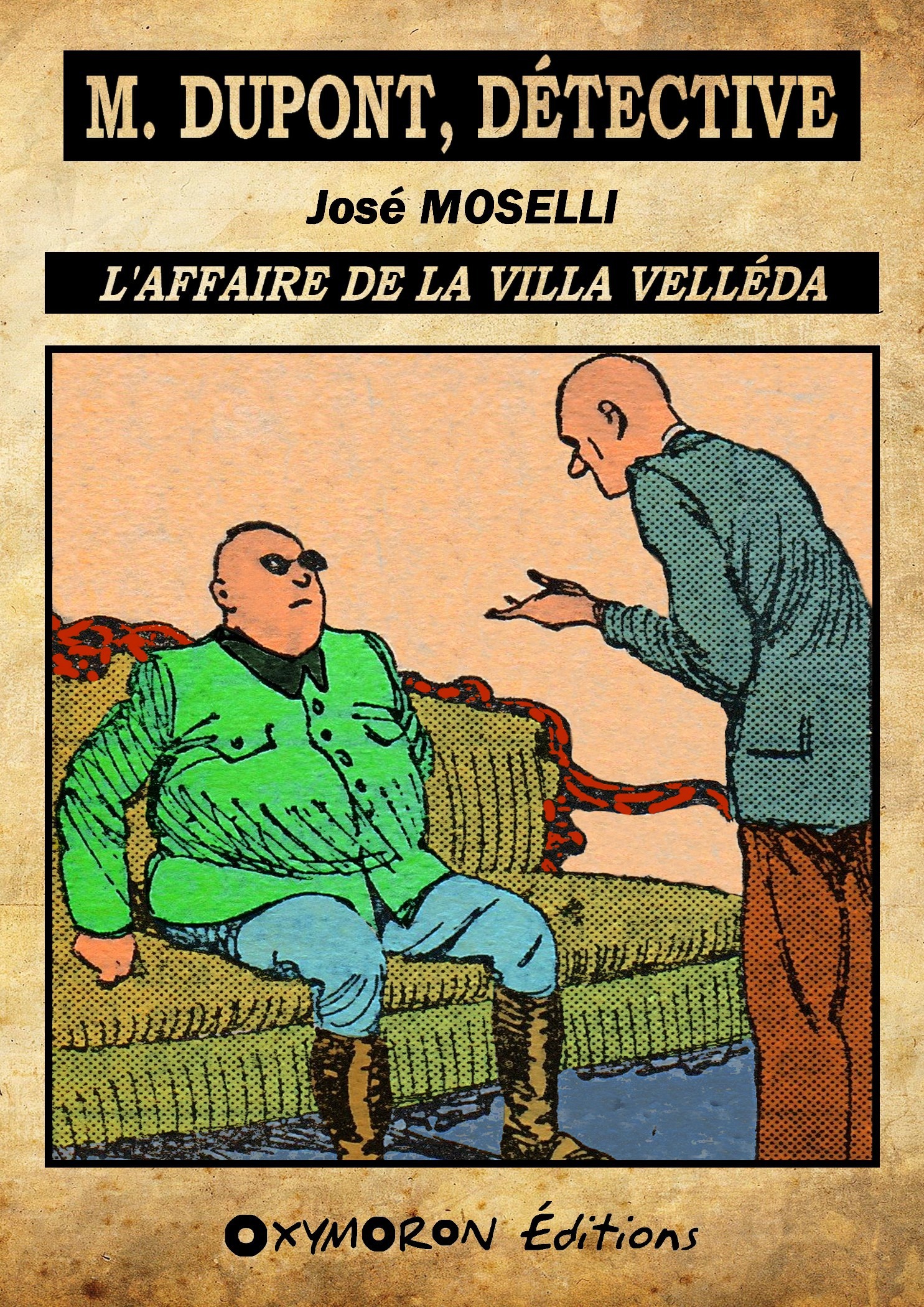 ebook cover of L'affaire de la villa Velléda, by Jose Moselli