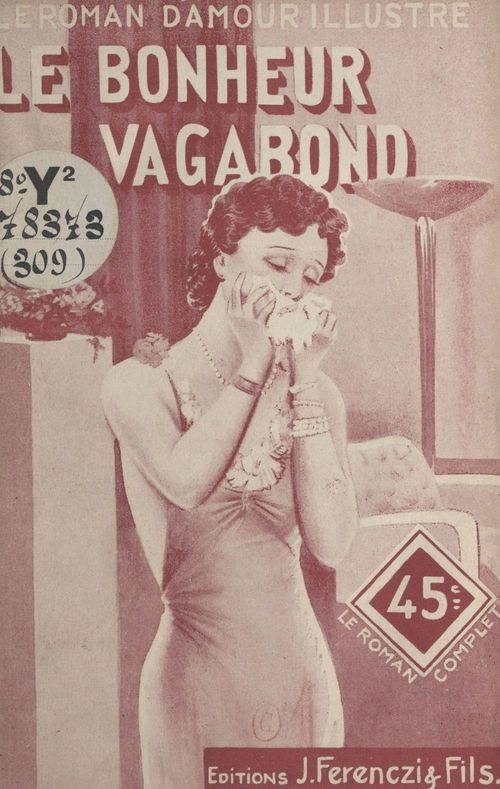 Couverture ebook de Le bonheur vagabond, de Andreany
