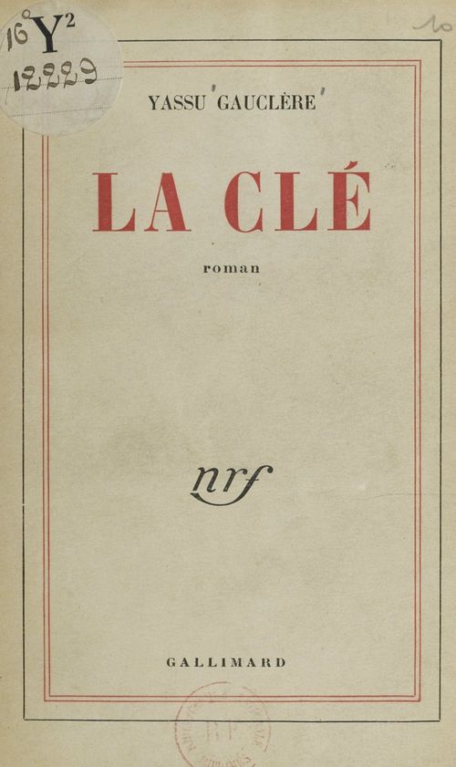 Couverture ebook de La clé, de Yassu Gauclere