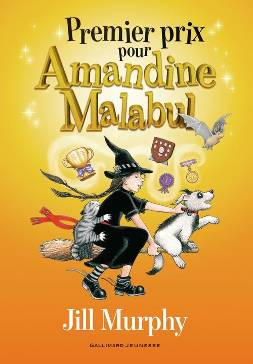 Couverture ebook de Premier prix pour Amandine Malabul, de Jill Murphy