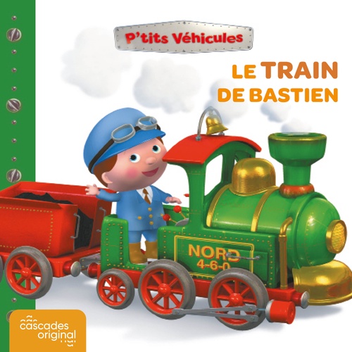 Couverture audiobook de P'tits Véhicules - Le Train de Bastien, de Emilie Beaumont