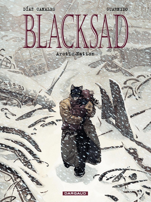 ebook cover of Blacksad - Tome 2 - Arctic-Nation, by Juan Diaz canales, Juanjo Guarnido