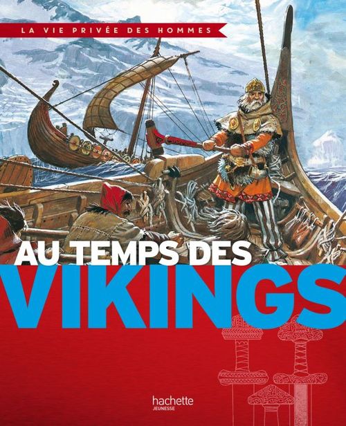 Couverture ebook de Au temps des Vikings, de Yves Cohat, Henri Nougier