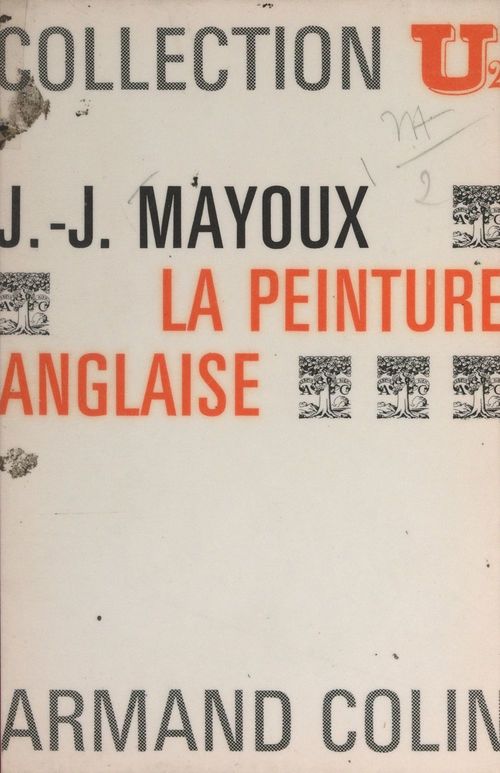 ebook cover of La peinture anglaise, by Jean-Jacques Mayoux