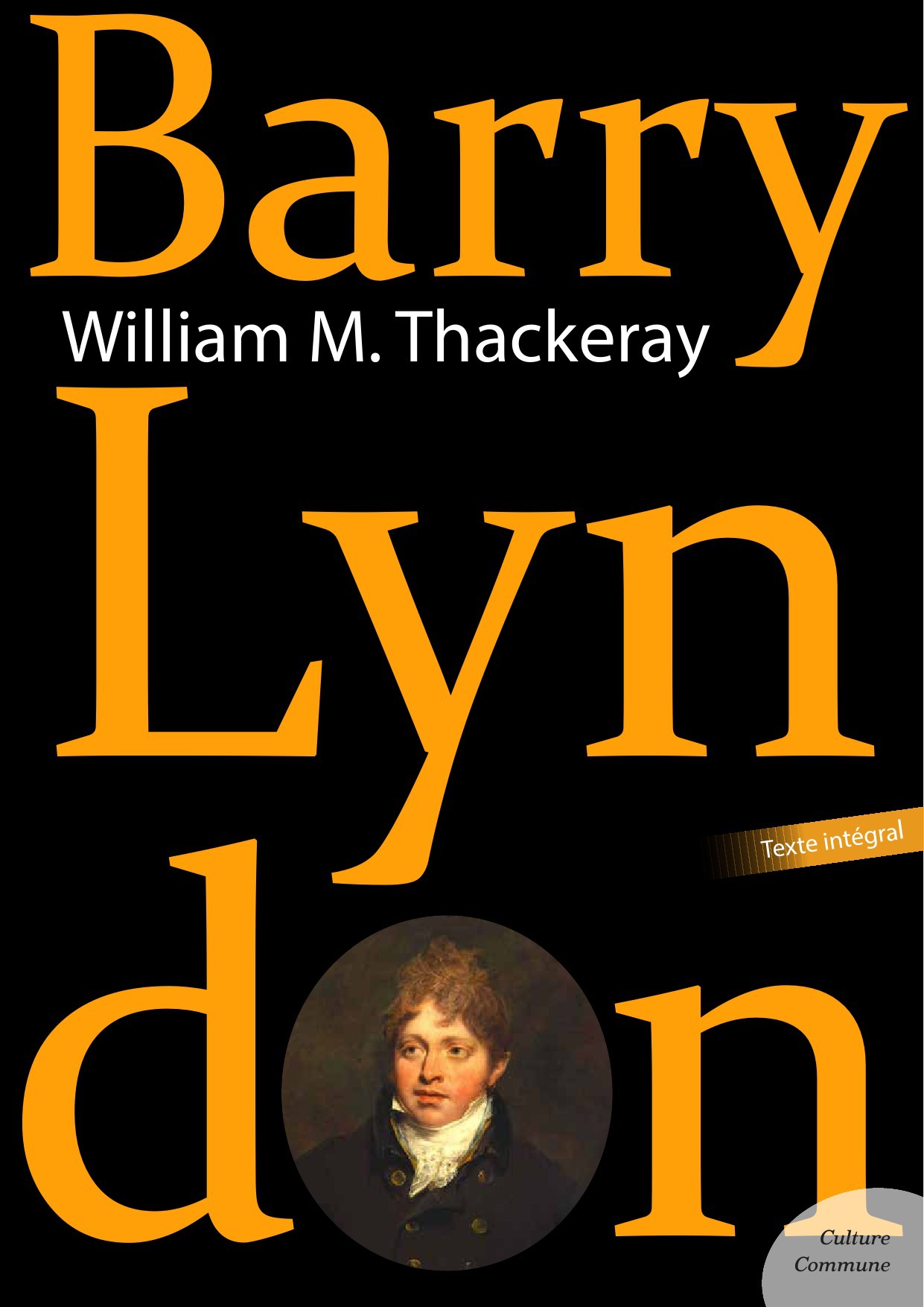 Couverture ebook de Barry Lyndon, de William Makepeace Thackeray