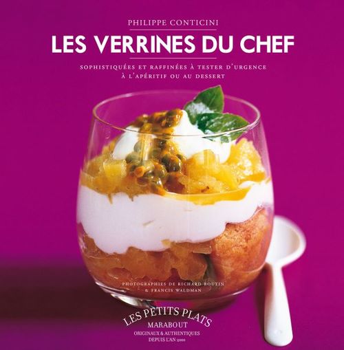 Couverture ebook de Verrines comme un chef, de Conticini-P