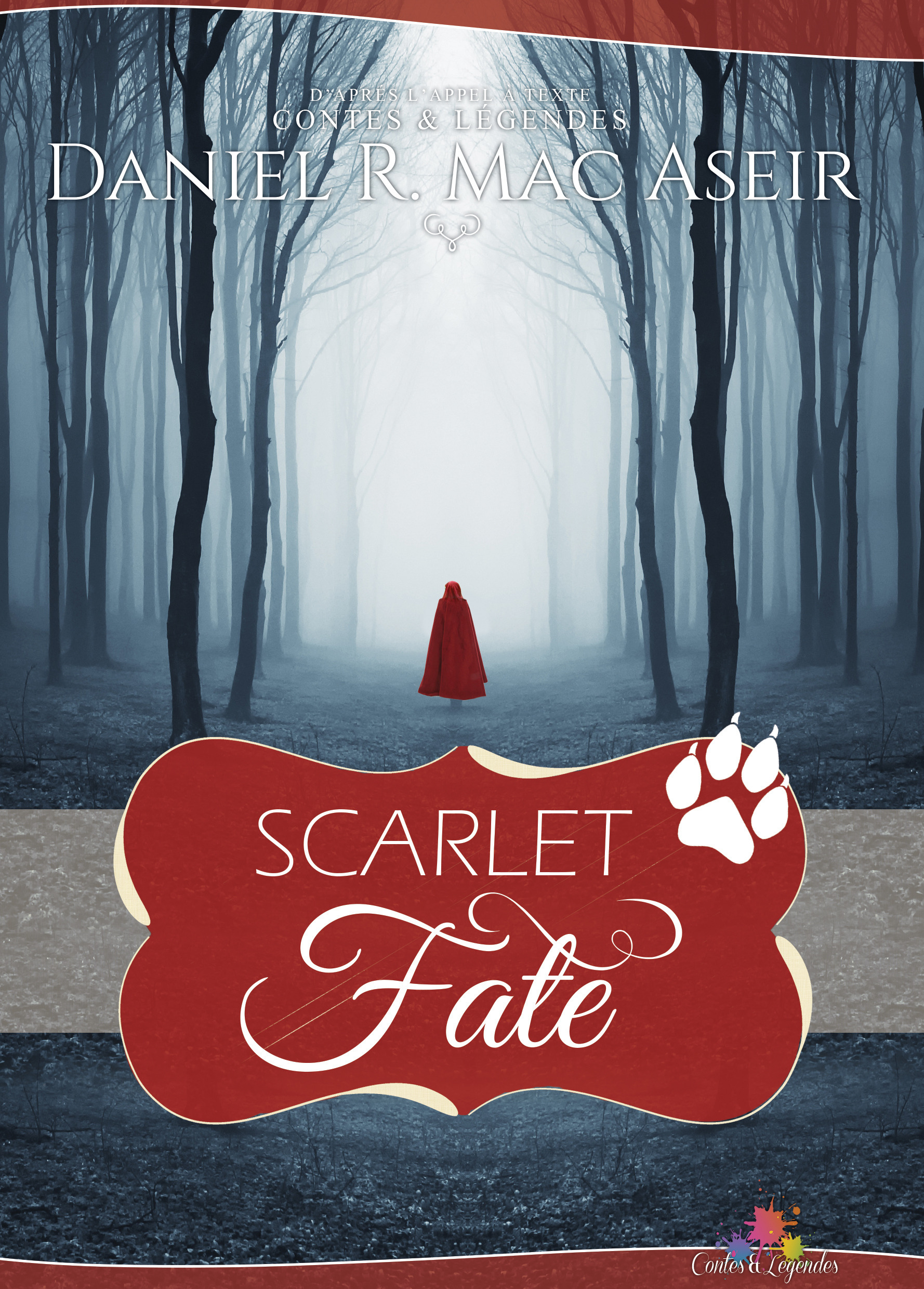 ebook cover of Scarlet Fate, by Daniel R. Mac Aseir