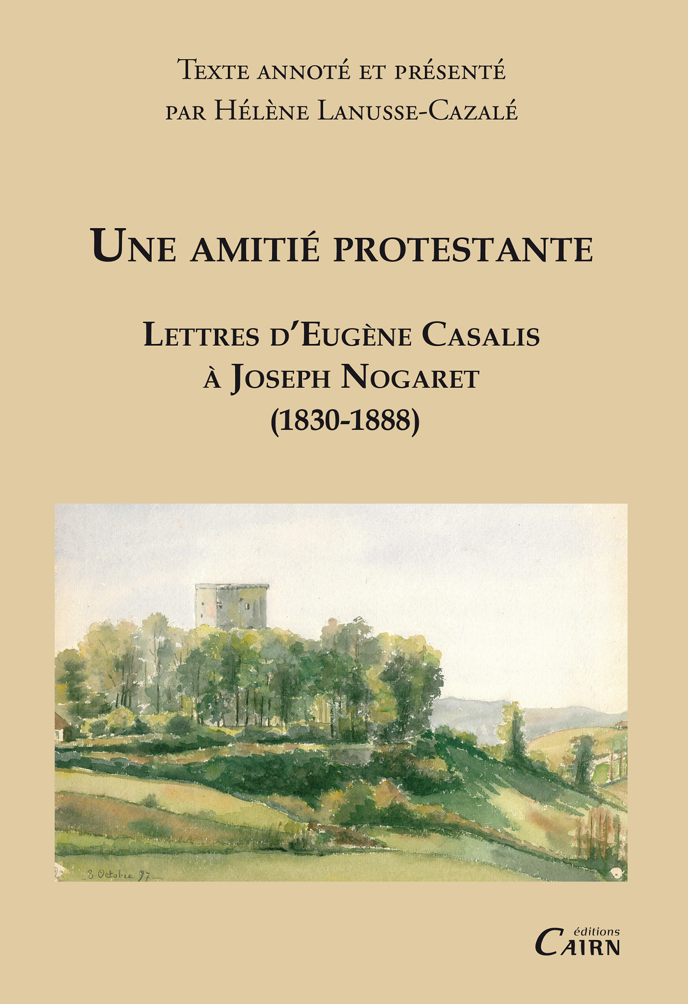 Couverture ebook de Amitié protestante, de Hélène Lanusse-Cazalé