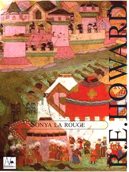 ebook cover of Sonja la Rouge, by R.E Howard