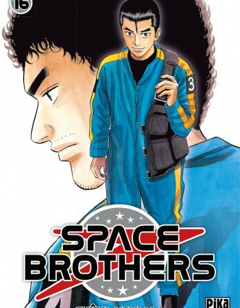 Couverture ebook de Space Brothers T16, de Chûya Koyama