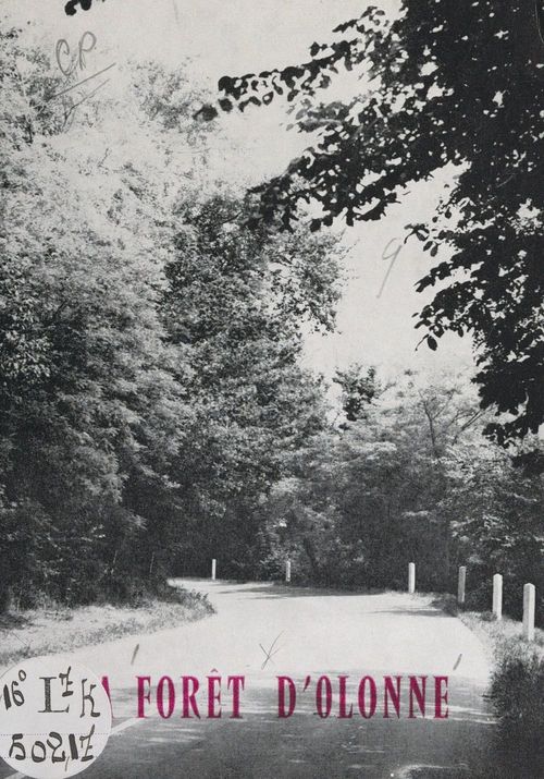 Couverture ebook de La forêt d'Olonne, de Michel Gaucher, Roger Huetz De Lemps