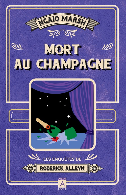ebook cover of Mort au champagne, by Ngaio Marsh