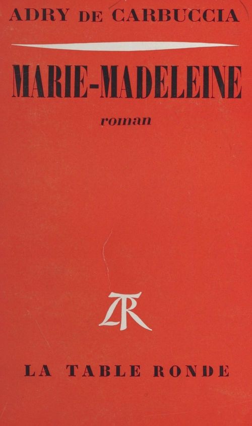 Couverture ebook de Marie-Madeleine, de Adry De Carbuccia
